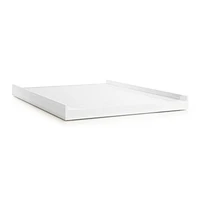 Abridged White Glaze Rolling Kids Full Bed
