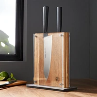 Schmidt Brothers ® Acacia Midtown Knife Block