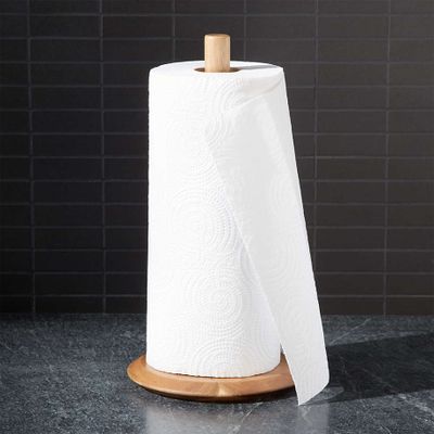 OXO Spring Arm Paper Towel Holder + Reviews | Crate & Barrel