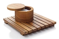 Acacia Salt Cellar