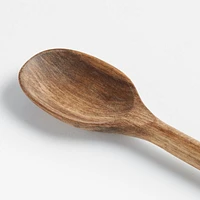 Crate & Barrel Acacia Small Spoon
