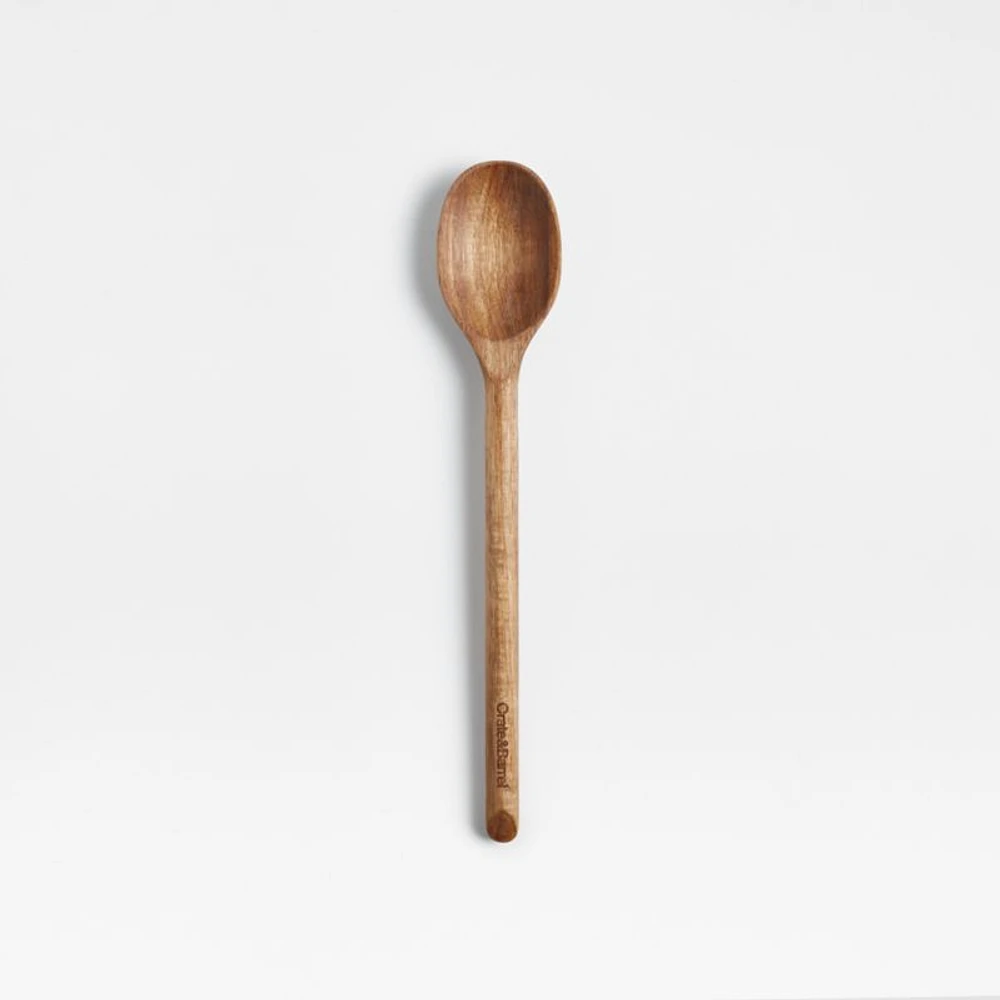 Crate & Barrel Acacia Small Spoon
