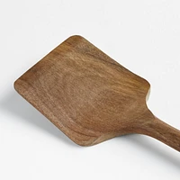 Crate & Barrel Tondo Utensil Holder with Set of 5 Acacia Wood Utensils