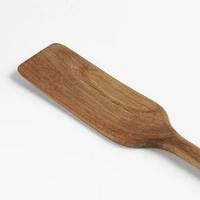 Crate & Barrel Acacia Spurtle Turner Spatula