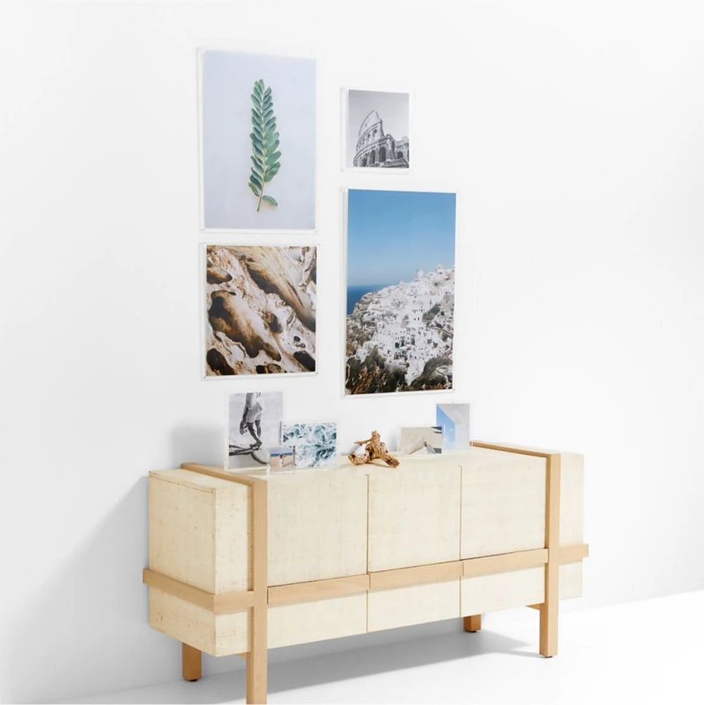 Acrylic Block 11x11 Wall-Mounted Picture Frame