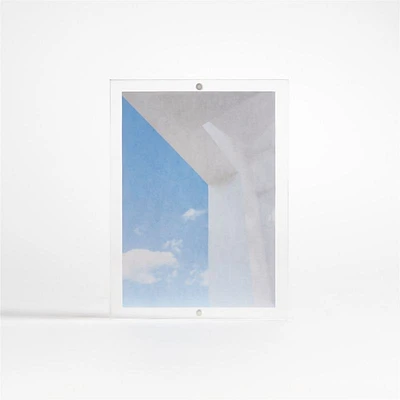 Acrylic 5x7 Block Tabletop Picture Frame