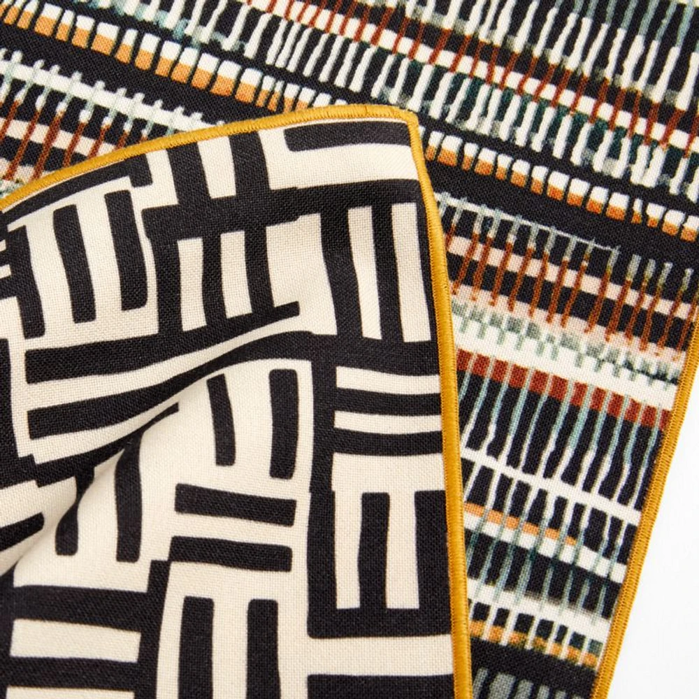 Adidibea Reversible Print Table Runner by Eric Adjepong