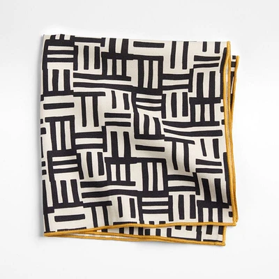 Adidibea Shapes Printed Cotton Napkin by Eric Adjepong