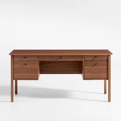 Ainsworth Walnut Executive Desk