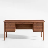 Ainsworth Walnut Executive Desk