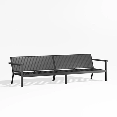 Alfresco Black Metal 2-Piece Outdoor Sectional Sofa Frame