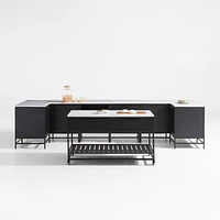 Alfresco 4-Piece U-Shaped Outdoor Kitchen Set with Island