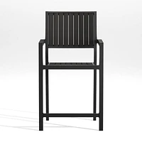 Alfresco 24" Black Outdoor Counter Stool