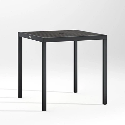 Alfresco 35" Black Outdoor High Dining Table