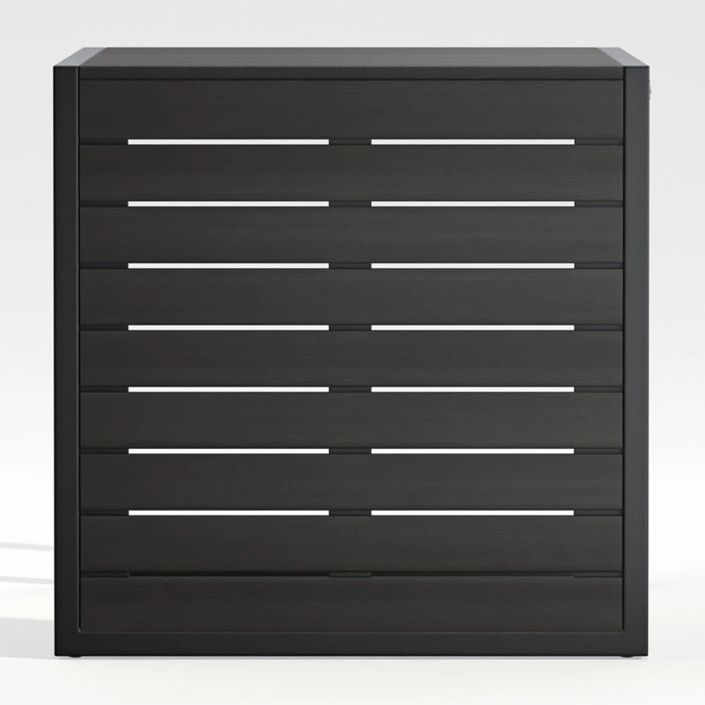 Alfresco Black Outdoor Side Table