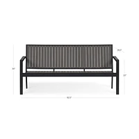 Alfresco Grey Outdoor Sofa