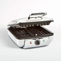All-Clad ® 4-Slice Stainless Steel Waffle Maker with Removable Plates