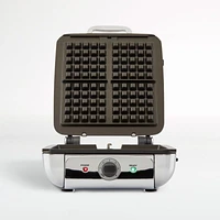 All-Clad ® 4-Slice Stainless Steel Waffle Maker with Removable Plates
