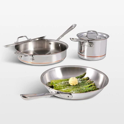 All Clad Copper Core 5-Piece Cookware Set