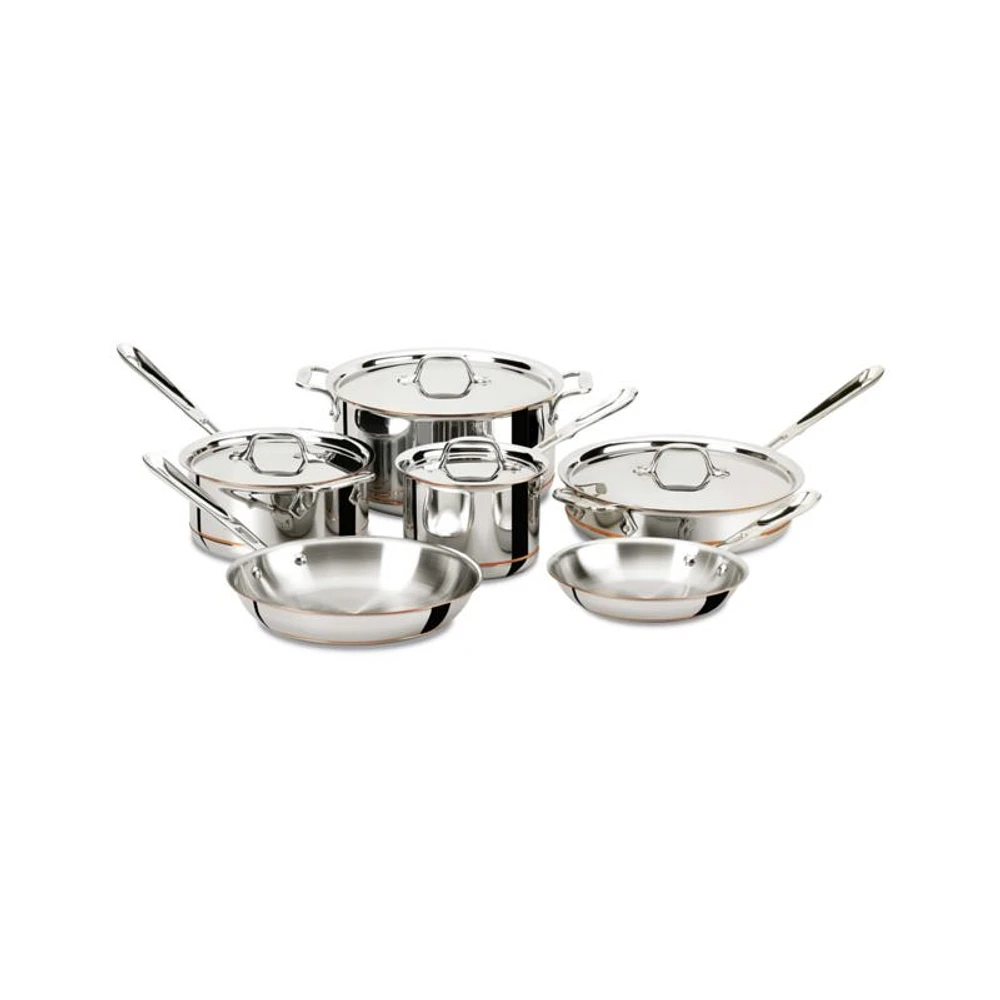 All-Clad ® Copper Core 10-Piece Cookware Set with Bonus