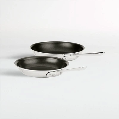 All-Clad ® d3 Pro Stainless Non-Stick Fry Pans, Set of 2