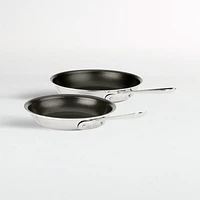 All-Clad ® d3 Pro Stainless Non-Stick Fry Pans, Set of 2