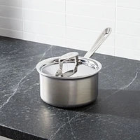 All-Clad ® d5 ® qt Brushed Stainless Steel Saucepan with Lid