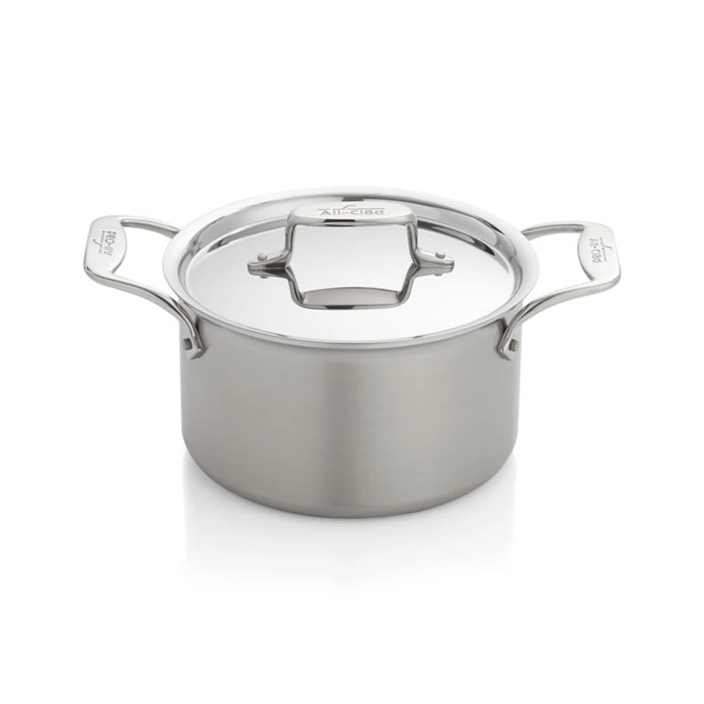 All-Clad ® d5 ® Brushed Stainless Steel 4 qt. Soup Pot with Lid