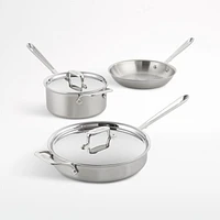All-Clad ® d5 ® Brushed Stainless Steel 5-Piece Cookware Set