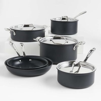 All-Clad ® HA1 Curated Hard-Anodized Non-Stick 10-Piece Cookware Set