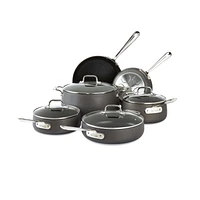 All-Clad ® HA1 Hard-Anodized Non-Stick 10-Piece Cookware Set