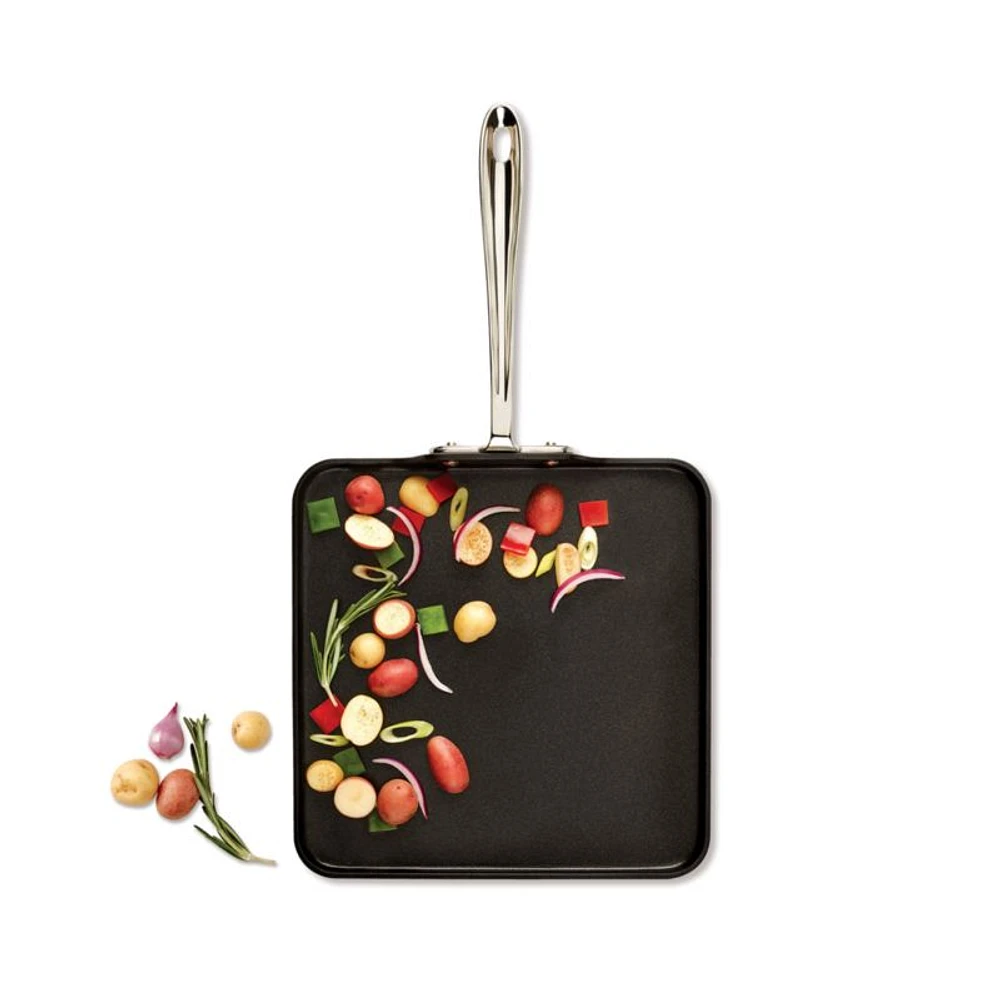 All-Clad ® Hard-Anodized Non-Stick 11" Square Griddle