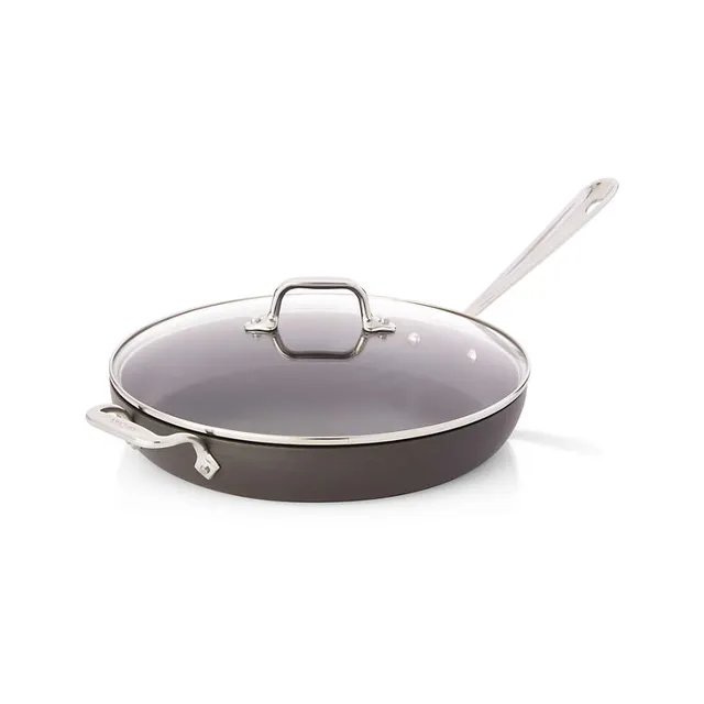 HA1 Hard Anodized Non Stick 3.5 Qt Saucepan with Lid