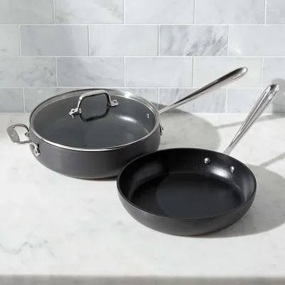 All-Clad ® HA1 Hard Anodized Nonstick 3-Piece Set