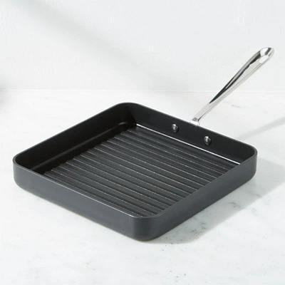 All-Clad ® HA1 Hard-Anodized Non-Stick 11" Square Grill
