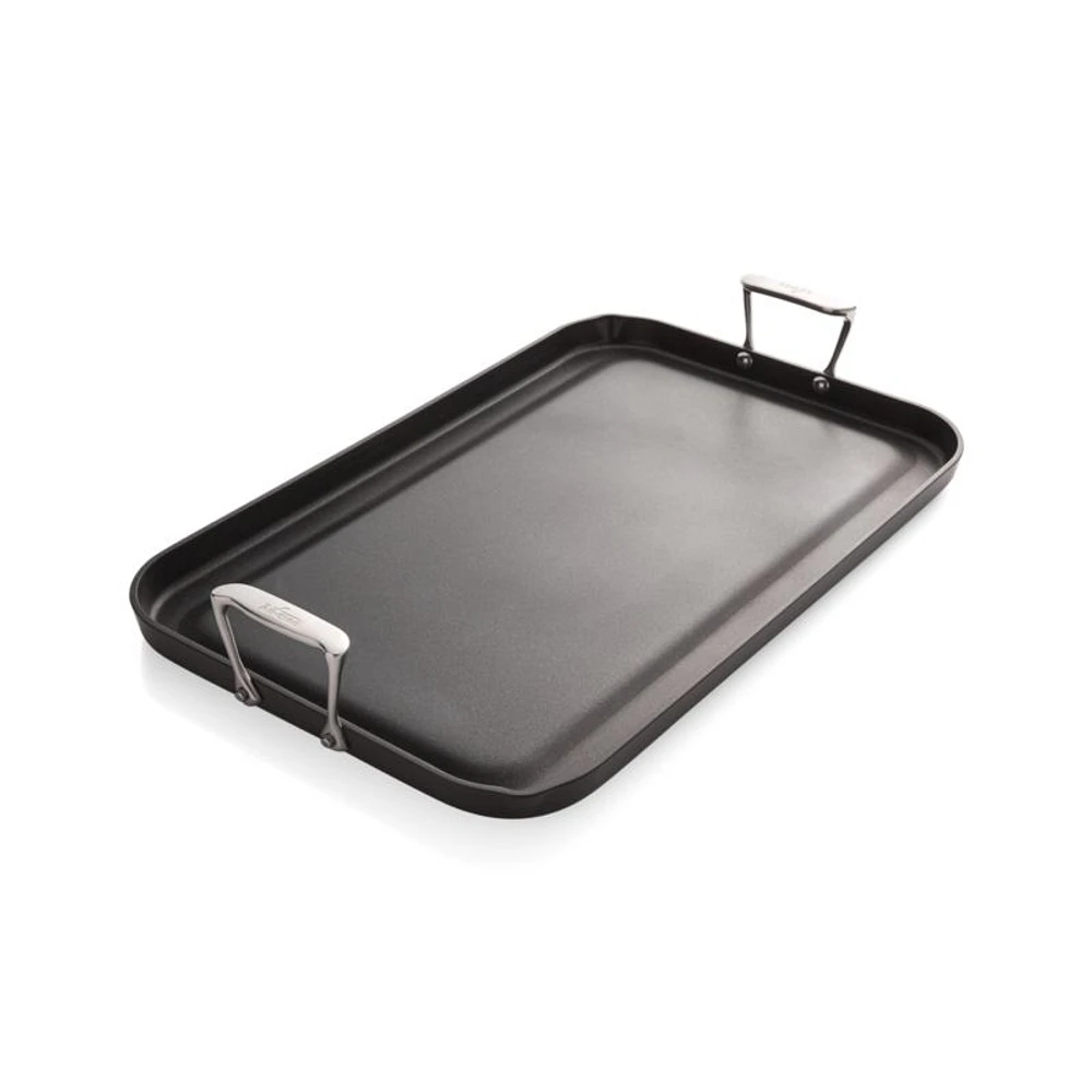 All-Clad ® HA1 Hard-Anodized Non-Stick Double-Burner Griddle