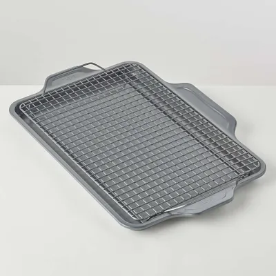 All-Clad ® Pro-Release Half Sheet With Cooling and Baking Rack