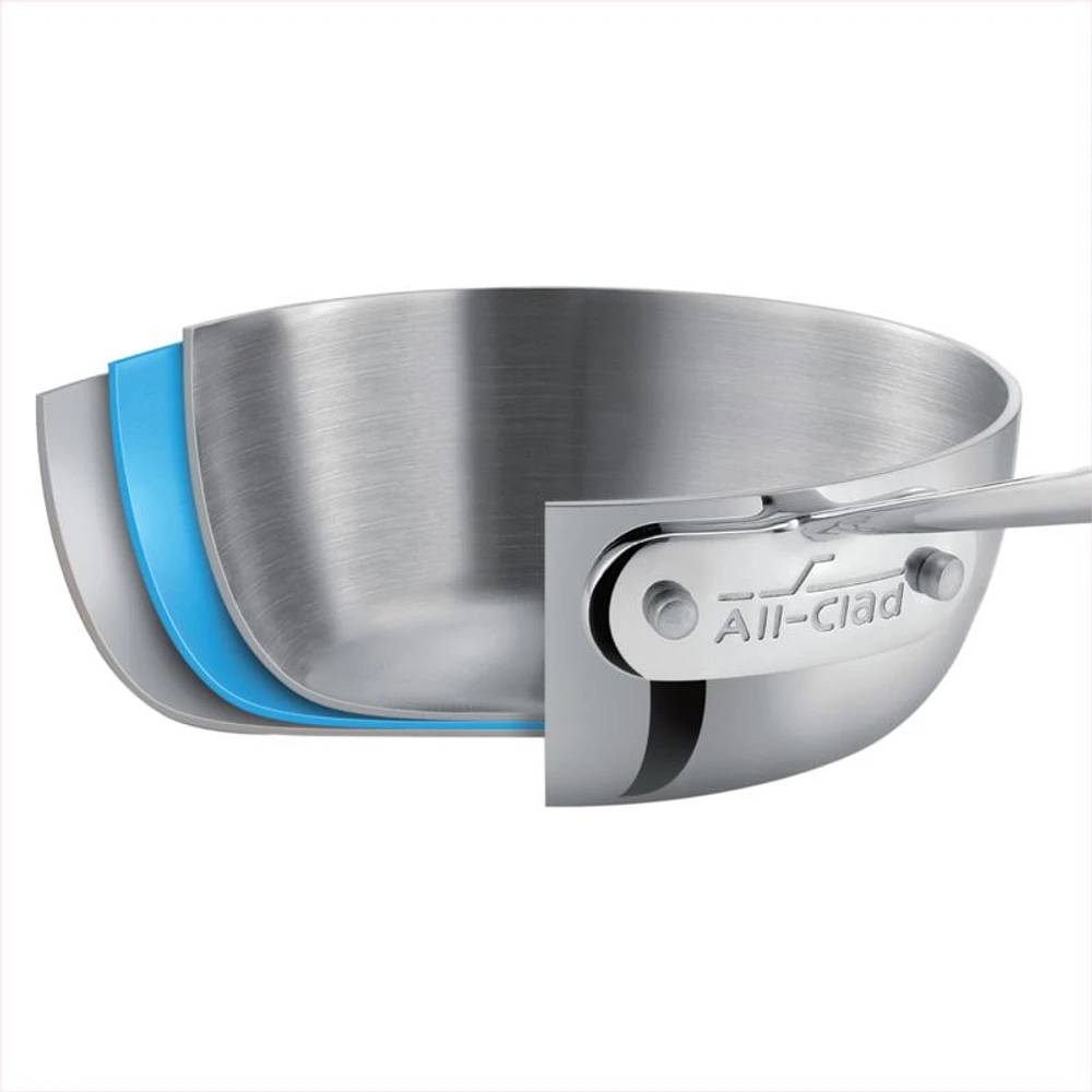 All-Clad © d3 Stainless Steel 10-Piece Cookware Set