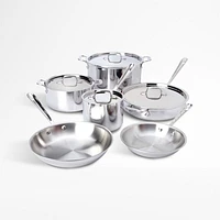 All-Clad © d3 Stainless Steel 10-Piece Cookware Set