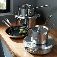 All-Clad ® d3 Pro Stainless Steel Non-Stick 10-Piece Cookware Set