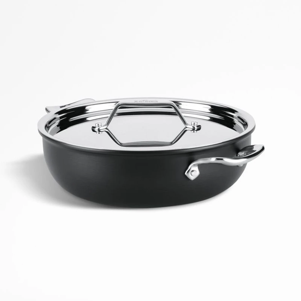 All-Clad ® HA1 Curated Hard-Anodized Non-Stick 4-Qt. Everyday Pan with Lid