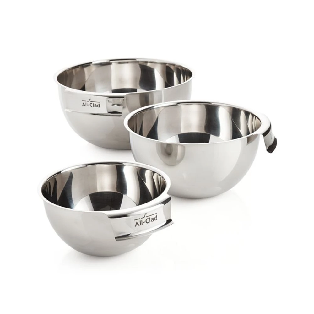 All-Clad ® Stainless Steel Bowl, Set of 3