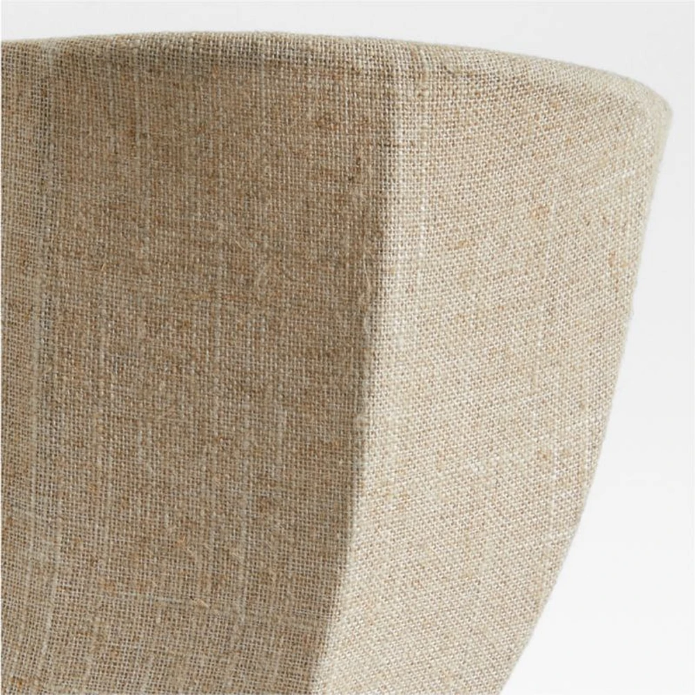 Allegra Wall Sconce with Linen Shade by Jake Arnold