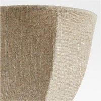 Allegra Wall Sconce with Linen Shade by Jake Arnold