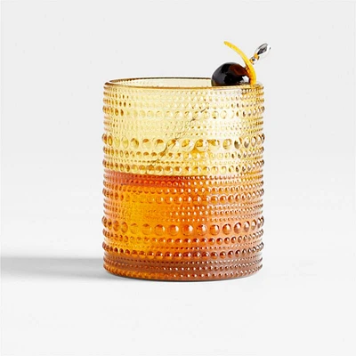 Alma 10-Oz. Amber Double Old-Fashioned Glass