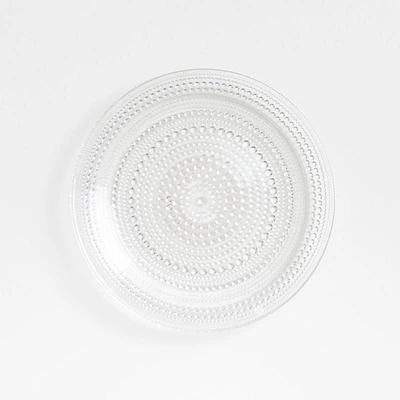 Alma Clear Glass Salad Plates, Set of 4