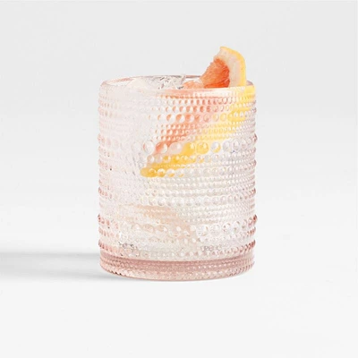 Alma 10-Oz. Pink Double Old-Fashioned Glass