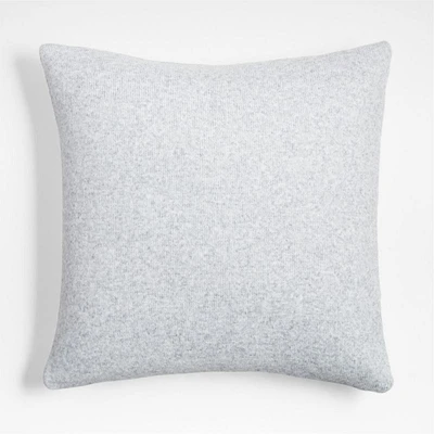 Alpine Cozy Ivory and Grey Reversible 23"x23" Throw Pillow Cover