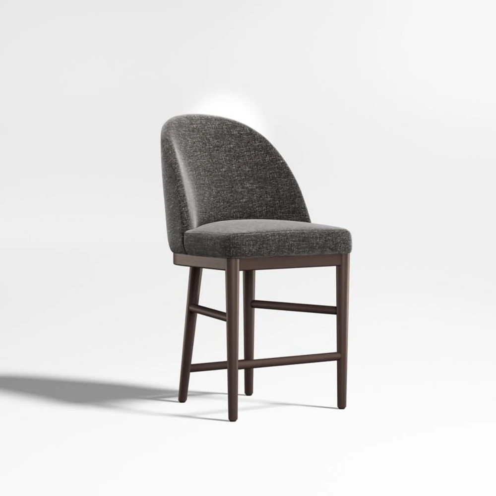 Ana Charcoal Counter Stool