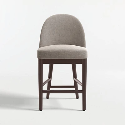 Ana Grey Counter Stool with Performance Fabric
